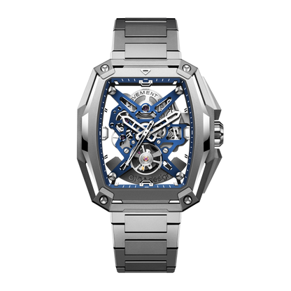 CIGA design SKELETON AUTOMATIC WATCH HUNTER TITANIUM