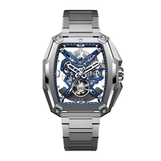 CIGA design SKELETON AUTOMATIC WATCH HUNTER TITANIUM