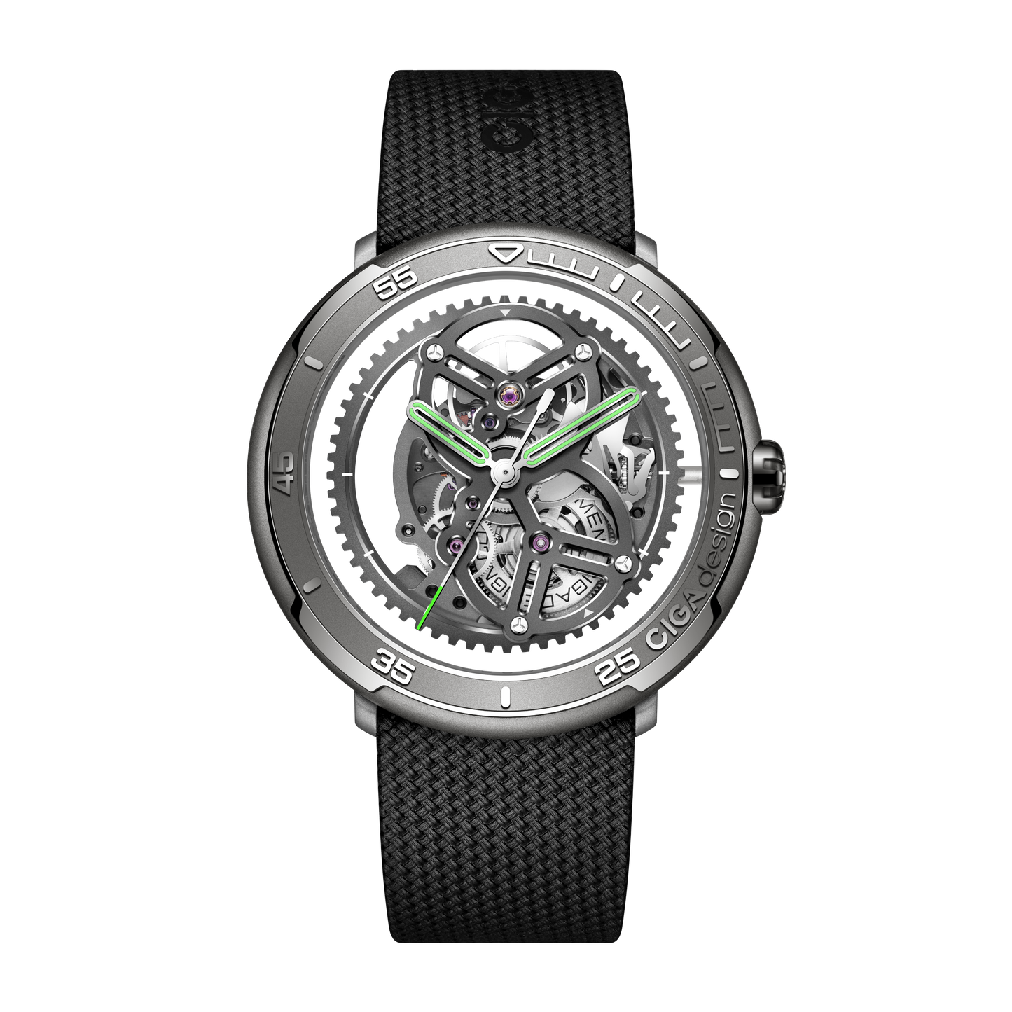 CIGA design RACING-INSPIRED AUTOMATIC SKELETON WATCH VECTOR