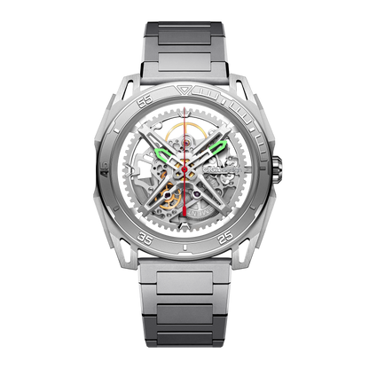CIGA design ROUND AUTOMATIC SKELETON WATCH · FALCON