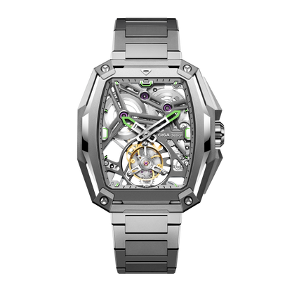 CIGA design ADVANCED SKELETON COMPLICATION WATCH HUNTER · TOURBILLON
