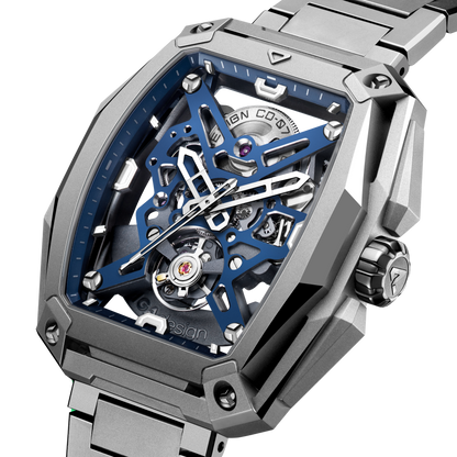 CIGA design SKELETON AUTOMATIC WATCH HUNTER TITANIUM