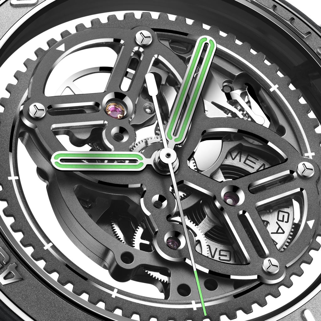 CIGA design RACING-INSPIRED AUTOMATIC SKELETON WATCH VECTOR