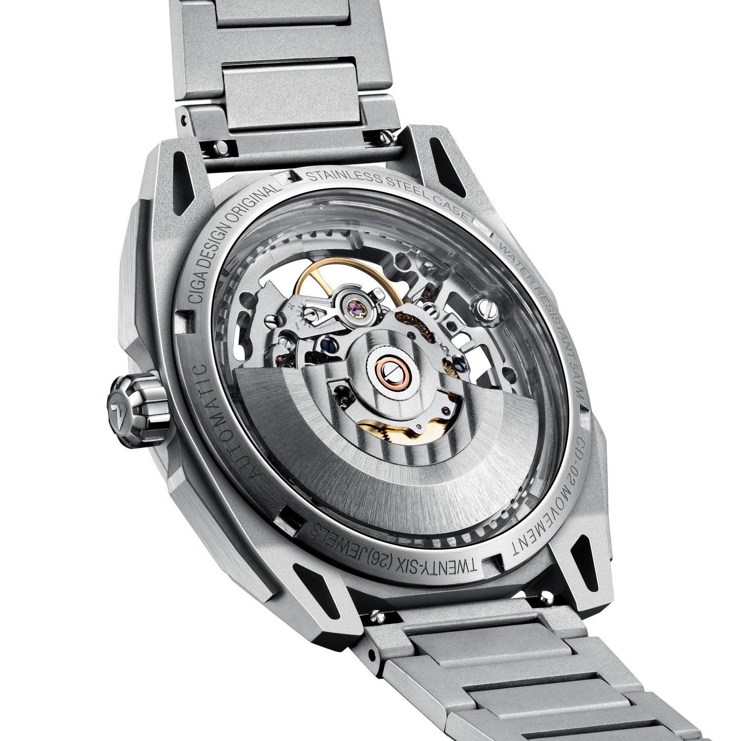 CIGA design ROUND AUTOMATIC SKELETON WATCH · FALCON