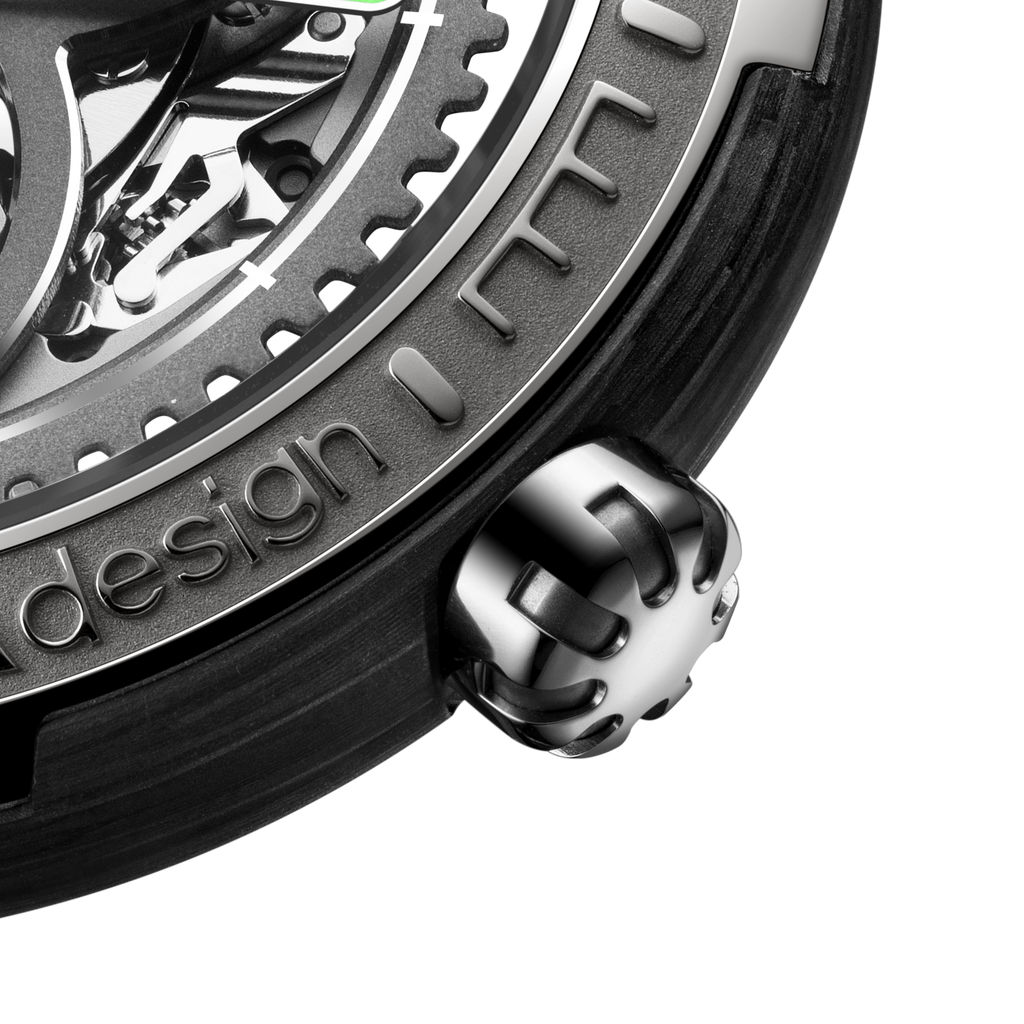CIGA design RACING-INSPIRED AUTOMATIC SKELETON WATCH VECTOR