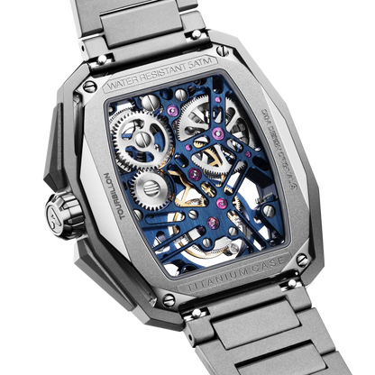 CIGA design ADVANCED SKELETON COMPLICATION WATCH HUNTER · TOURBILLON