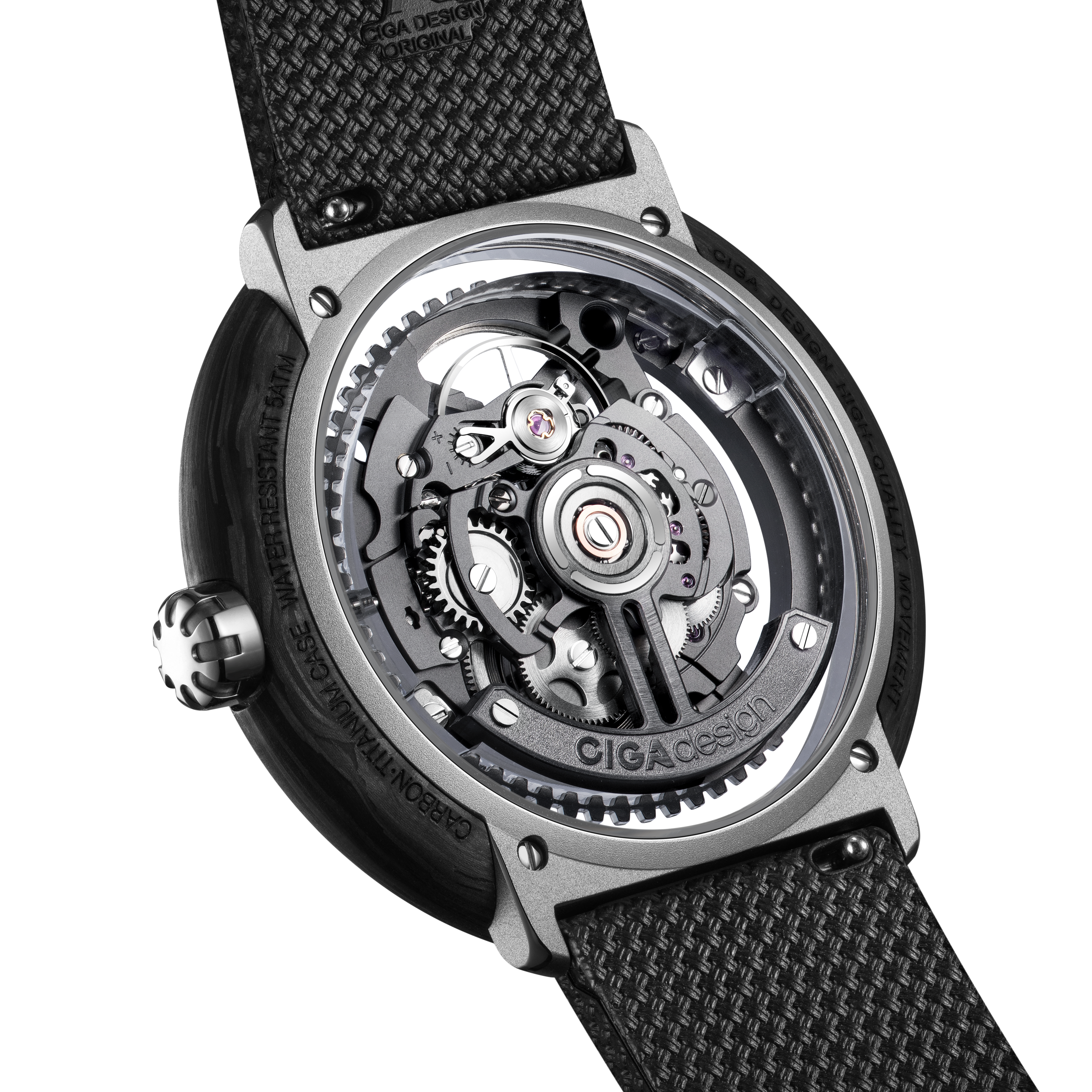 CIGA design RACING-INSPIRED AUTOMATIC SKELETON WATCH VECTOR