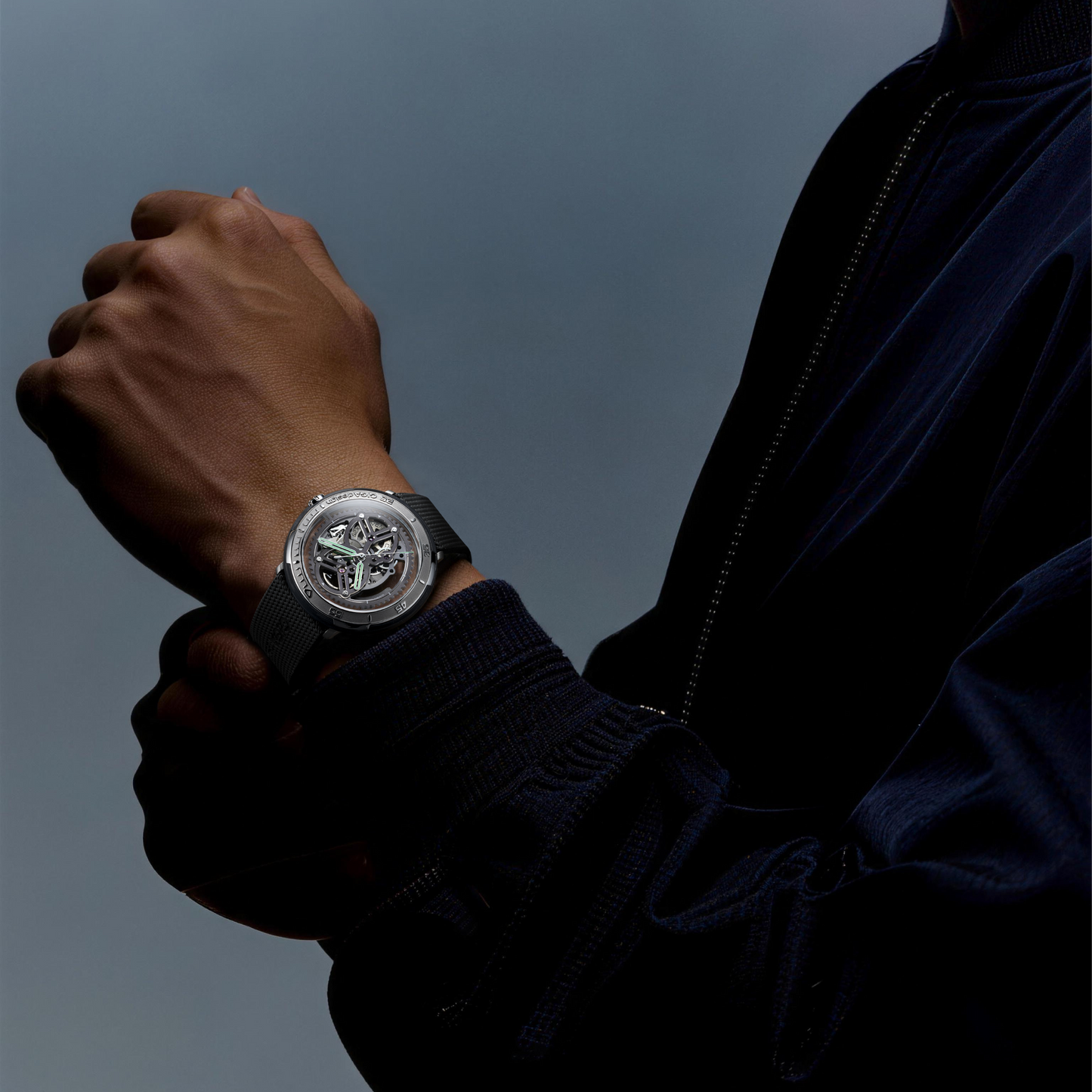 CIGA design RACING-INSPIRED AUTOMATIC SKELETON WATCH VECTOR