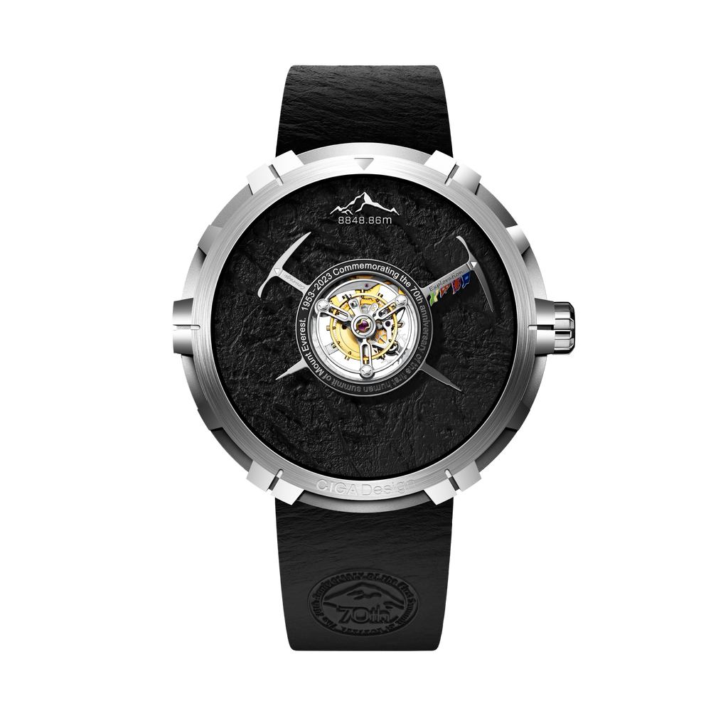 CIGA design CENTRAL TOURBILLON WATCH · EVEREST 70TH ANNIVERSARY EDITION