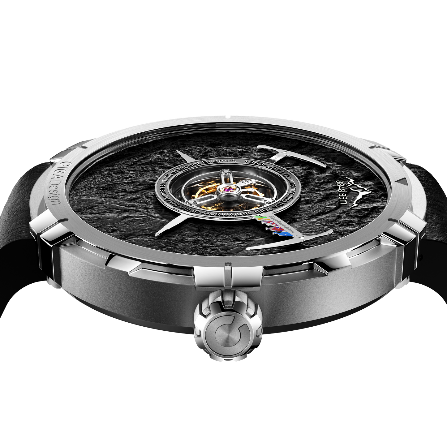 CIGA design CENTRAL TOURBILLON WATCH · EVEREST 70TH ANNIVERSARY EDITION