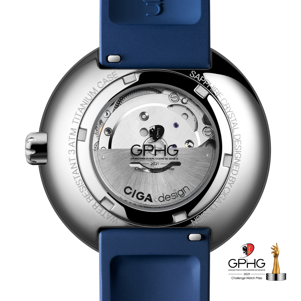 CIGA design MECHANICAL WATCH BLUE PLANET II