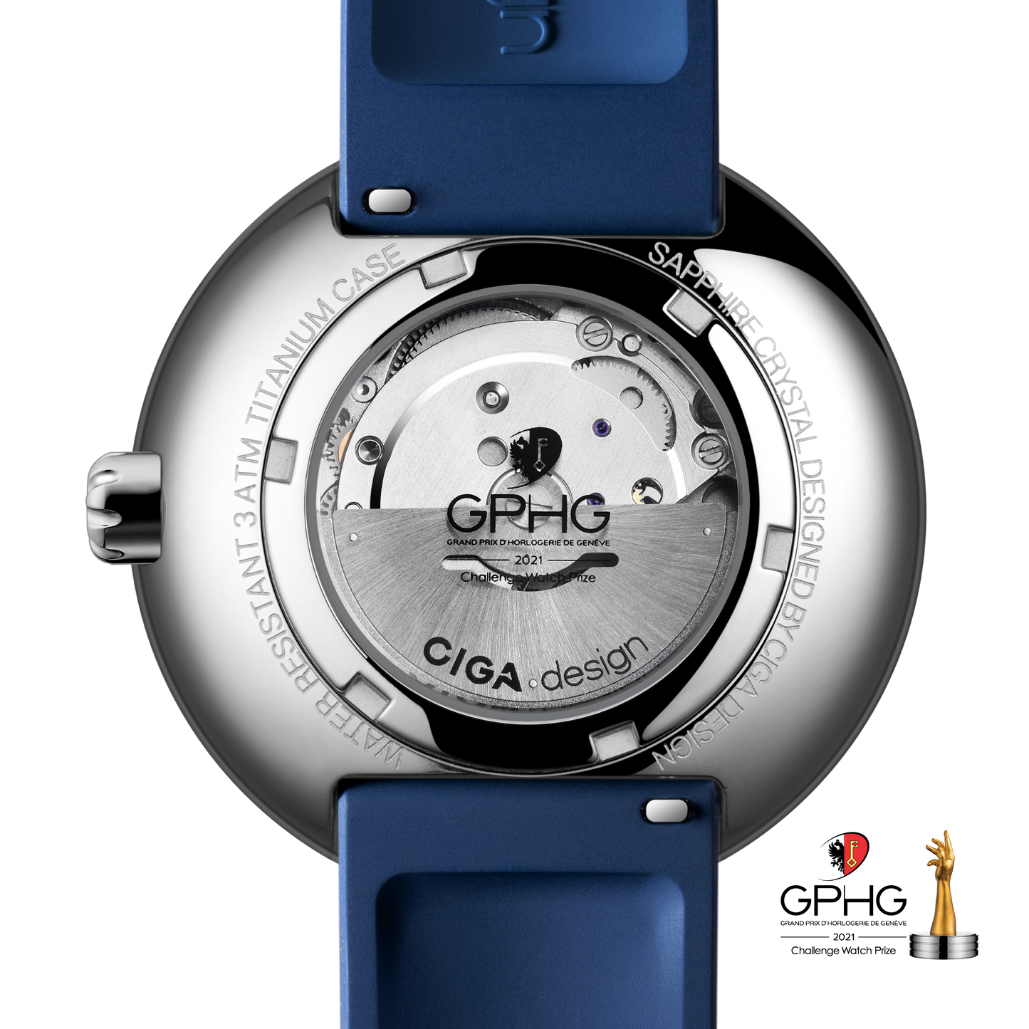 CIGA design MECHANICAL WATCH BLUE PLANET II