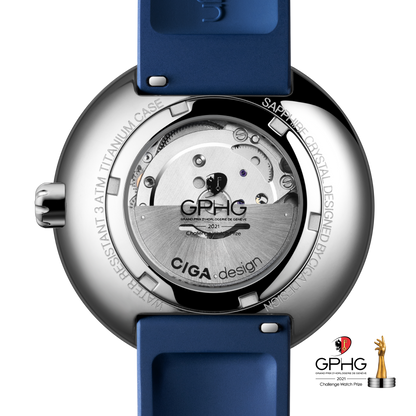 CIGA design MECHANICAL WATCH BLUE PLANET II