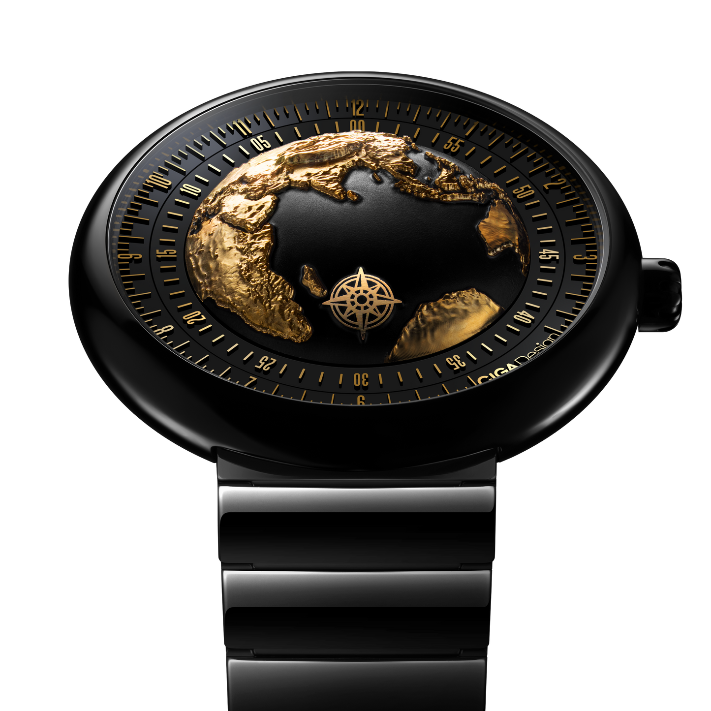 CIGA design MECHANICAL WATCH BLUE PLANET II · GILDED AGE