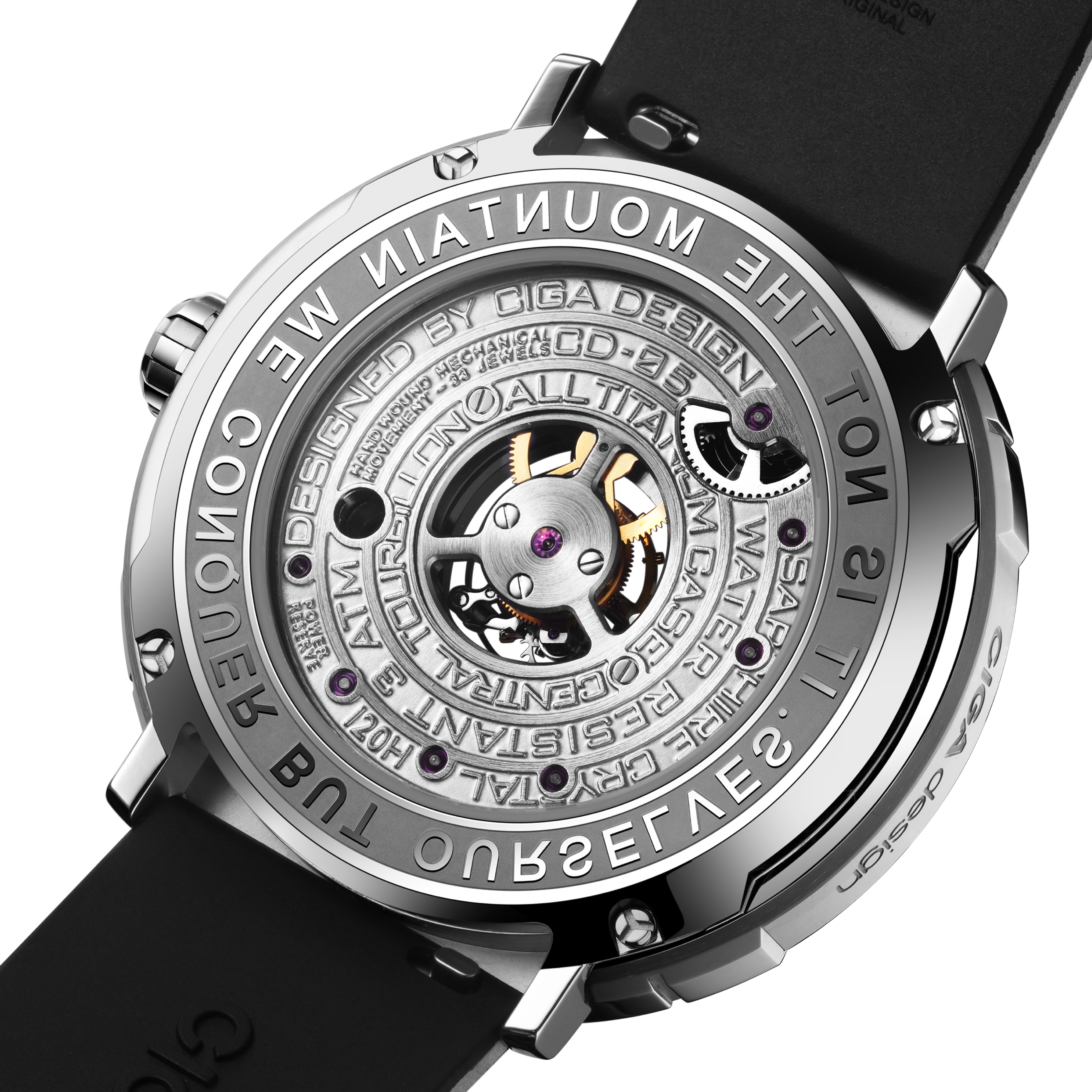 CIGA design CENTRAL TOURBILLON WATCH · EVEREST SUMMIT