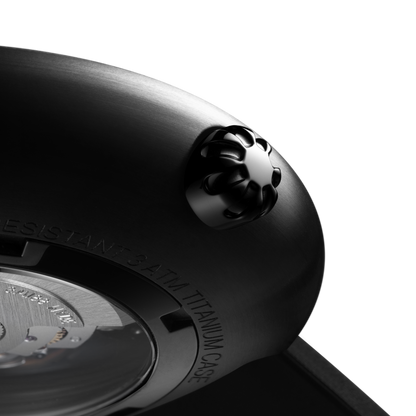 CIGA design X LABEL NOIR AUTOMATIC WATCH BLUE PLANET II · BLACK STAR EDITION