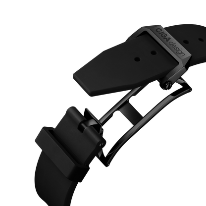 CIGA design X LABEL NOIR AUTOMATIC WATCH BLUE PLANET II · BLACK STAR EDITION