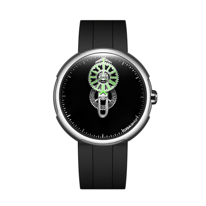 CIGA design AUTOMATIC WANDERING HOUR WATCH · TIME CIPHER