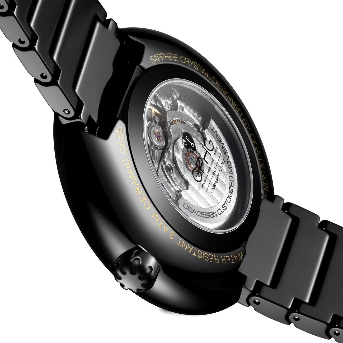 CIGA design MECHANICAL WATCH BLUE PLANET II · GILDED AGE