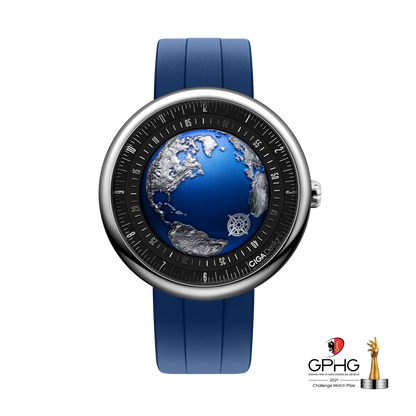 CIGA design BLUE PLANET II · ATLANTIC OCEAN-INSPIRED AUTOMATIC WATCH