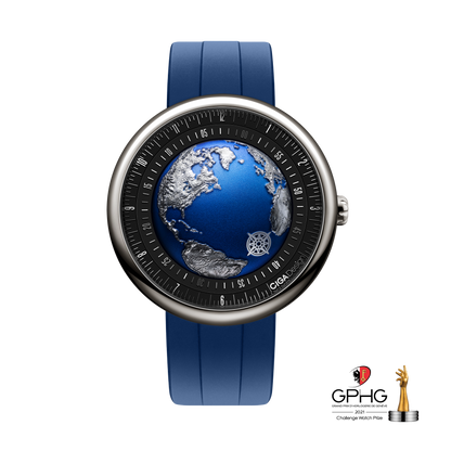 CIGA design BLUE PLANET II · ATLANTIC OCEAN-INSPIRED AUTOMATIC WATCH