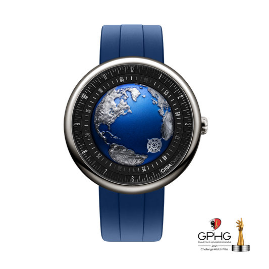 CIGA design BLUE PLANET II · ATLANTIC OCEAN-INSPIRED AUTOMATIC WATCH