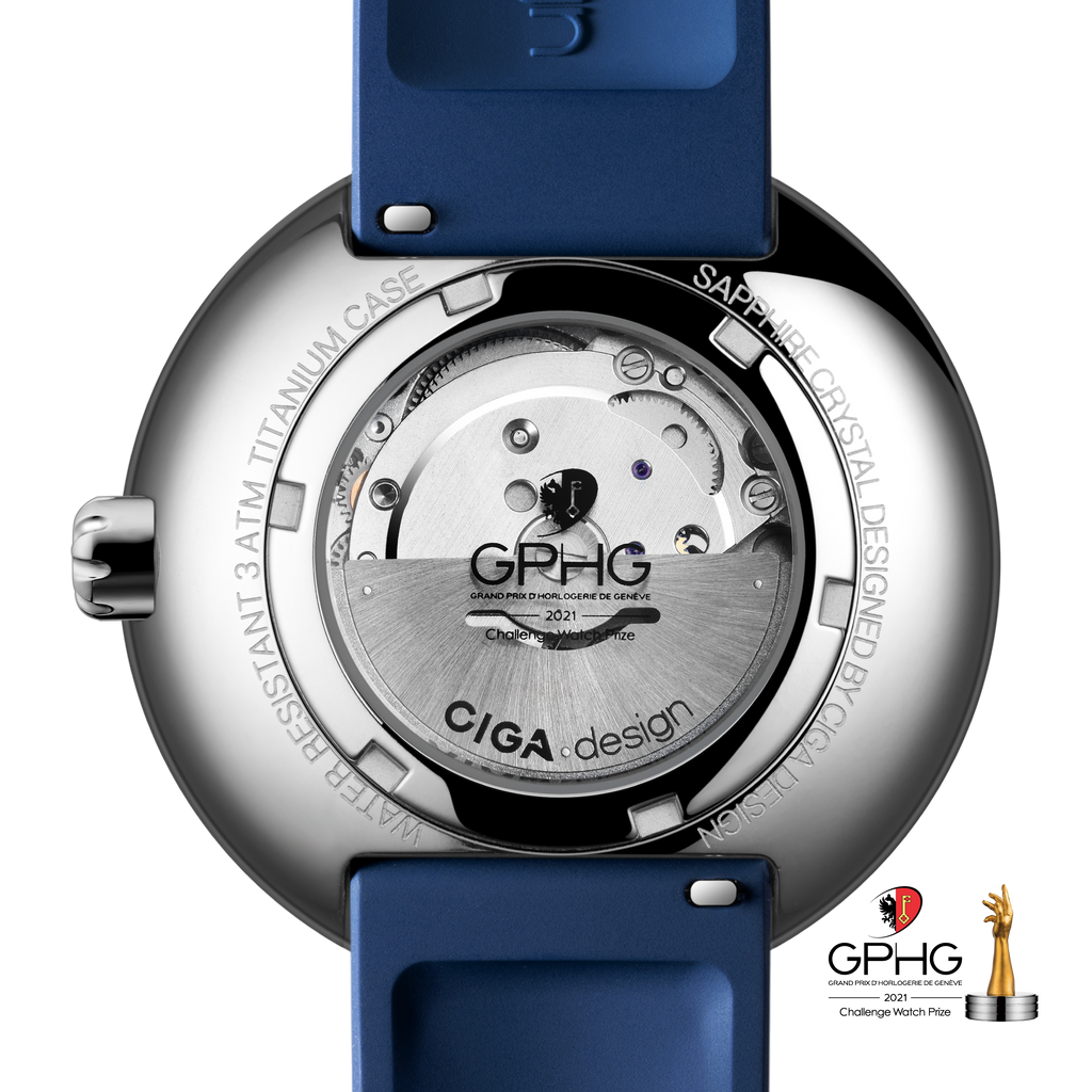 CIGA design BLUE PLANET II · ATLANTIC OCEAN-INSPIRED AUTOMATIC WATCH