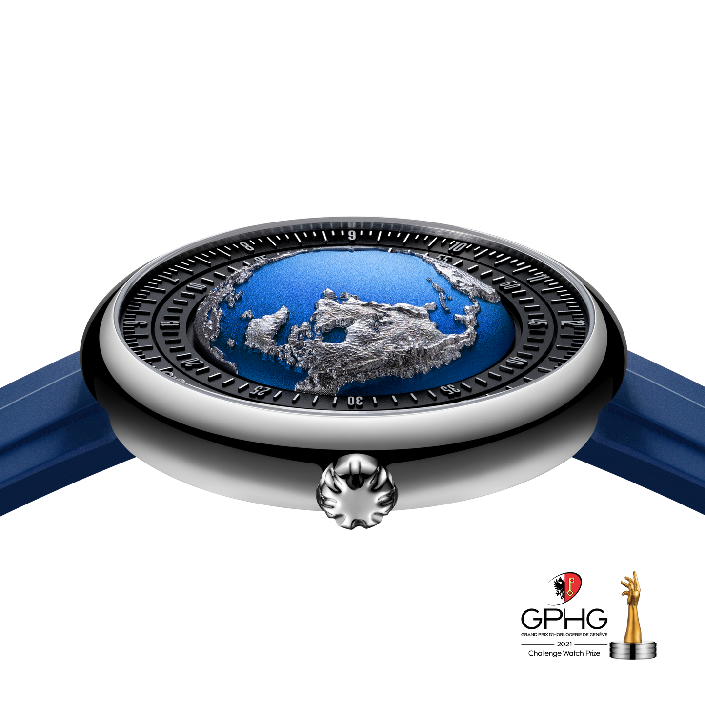 CIGA design BLUE PLANET II · ATLANTIC OCEAN-INSPIRED AUTOMATIC WATCH