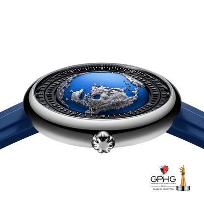 CIGA design BLUE PLANET II · ATLANTIC OCEAN-INSPIRED AUTOMATIC WATCH