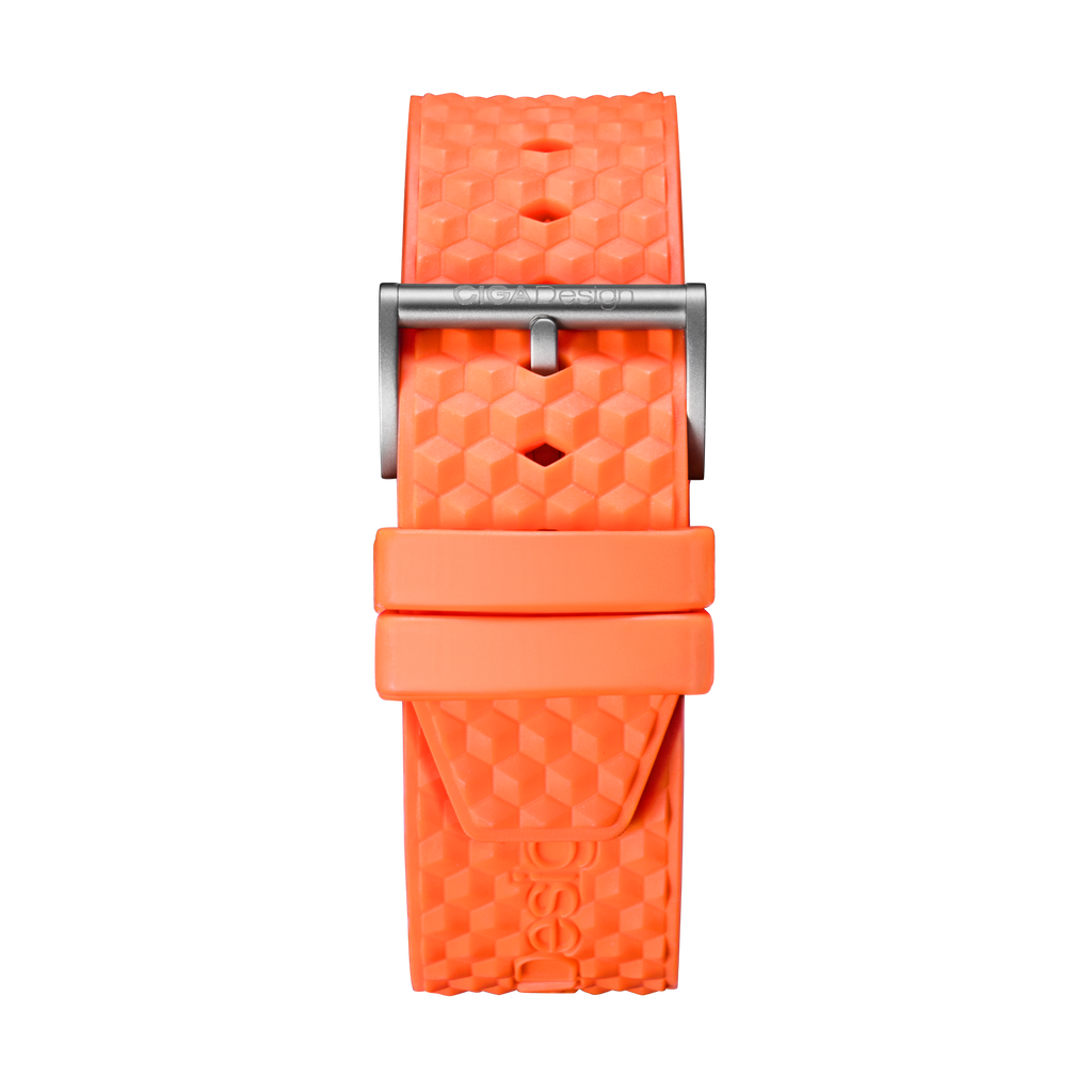 CIGA design Skeleton Cask Mechanical Strap Quick Release Silicone Strap